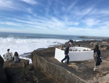Walking along the furnas. This is one of the best things to do in Ericeira