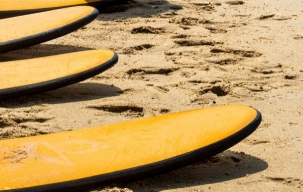 Surfboards on Praia de Foz do Lizandro