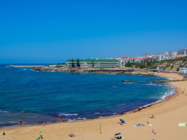 Praia da baleia. One of the best Ericeira beaches