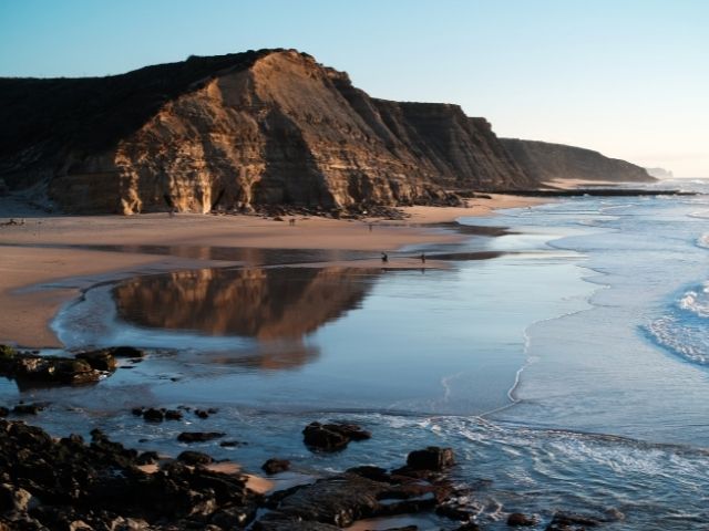 Sao Juliao. One of the beautiful Ericeira beaches