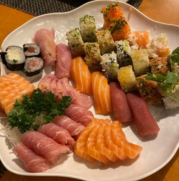 Sushi platter from Mayabi, one of the best restaurants in Ericeira