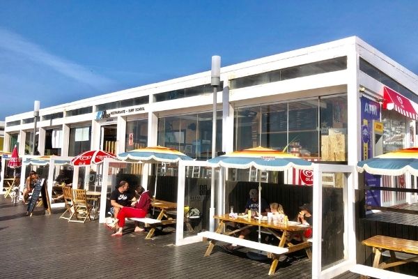 NaOnda restaurant at Praia de Foz do Lizandro