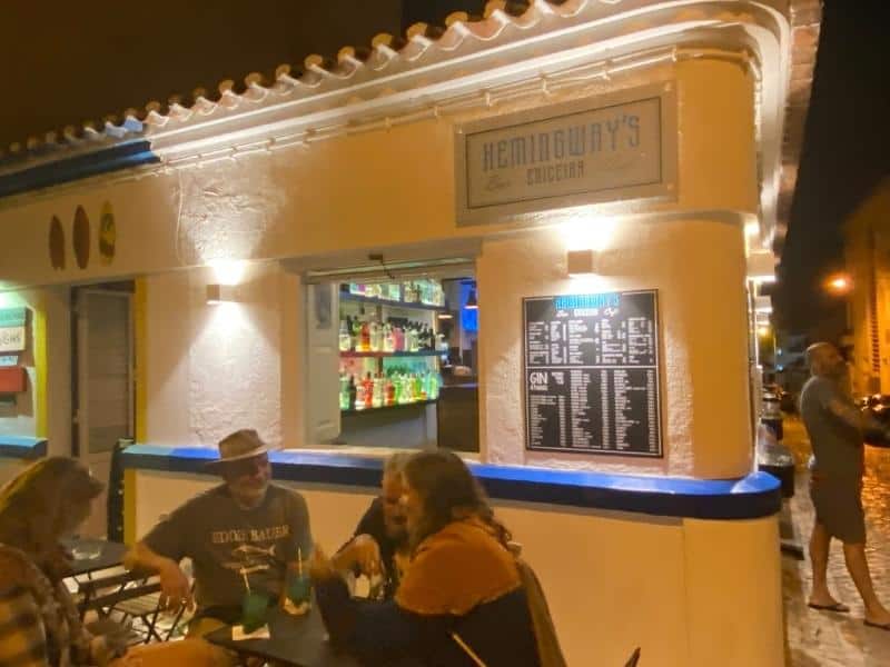Hemingway's one of the best options for a late drink.
