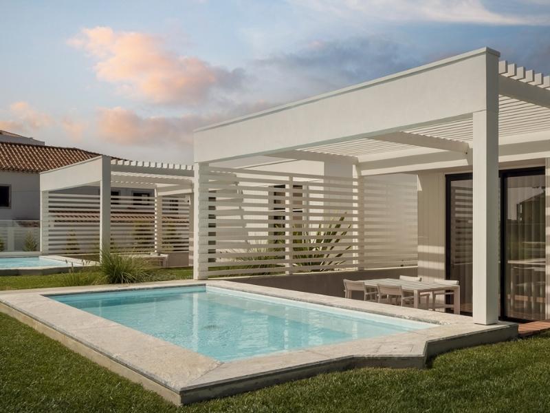 The view from the private pool in some of the units at Ericeira Lovers Boutique Hotel.