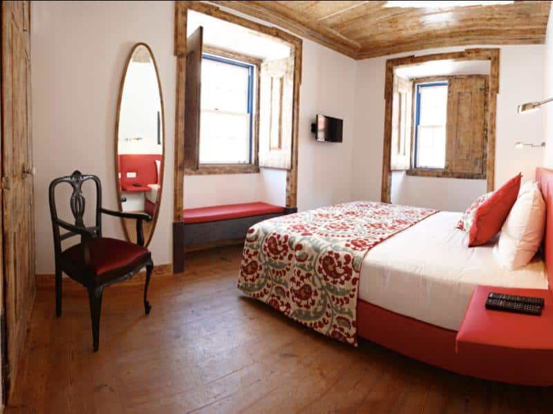 Bedroom in Casa das Aguarelas, one of the best boutique hotels Ericeira.