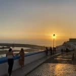 The ribas, the best place to watch the sunset in Ericeira.