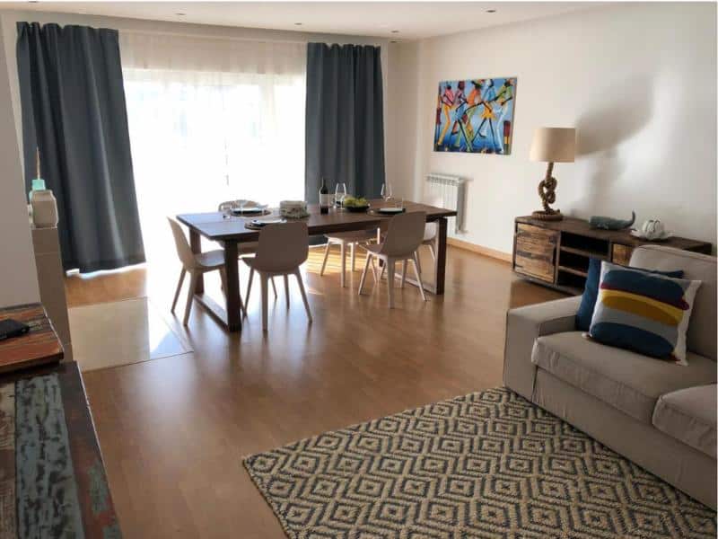 The living space at Ericeira Luxury Apartment an excellent Ericeira hotel.