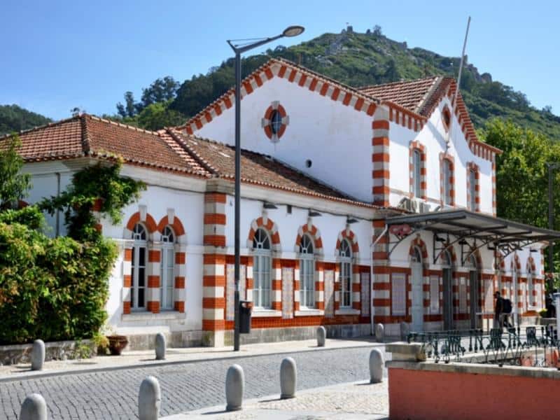 Sintra old town train station